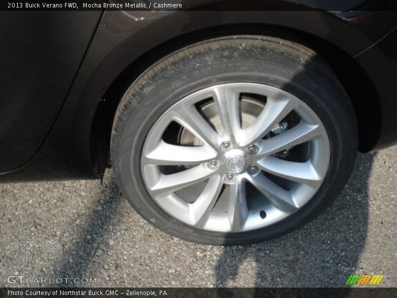 Mocha Bronze Metallic / Cashmere 2013 Buick Verano FWD