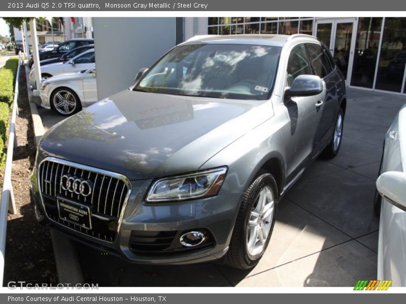 Monsoon Gray Metallic / Steel Grey 2013 Audi Q5 2.0 TFSI quattro