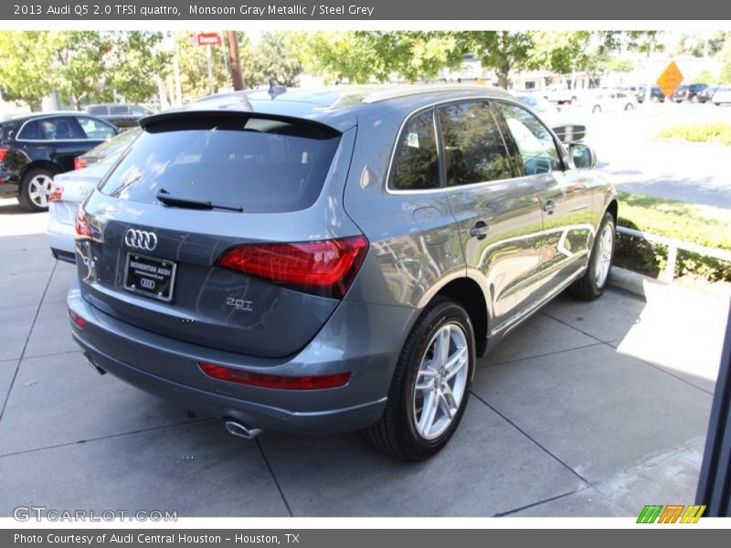 Monsoon Gray Metallic / Steel Grey 2013 Audi Q5 2.0 TFSI quattro