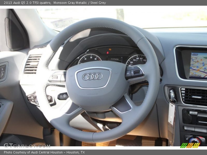 Monsoon Gray Metallic / Steel Grey 2013 Audi Q5 2.0 TFSI quattro