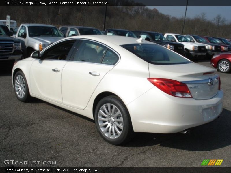 White Diamond Tricoat / Cashmere 2013 Buick Regal Turbo