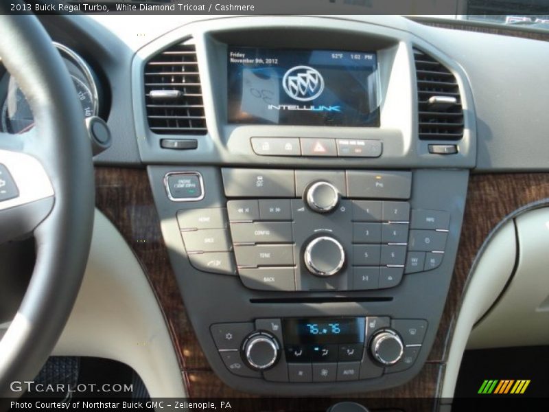 White Diamond Tricoat / Cashmere 2013 Buick Regal Turbo