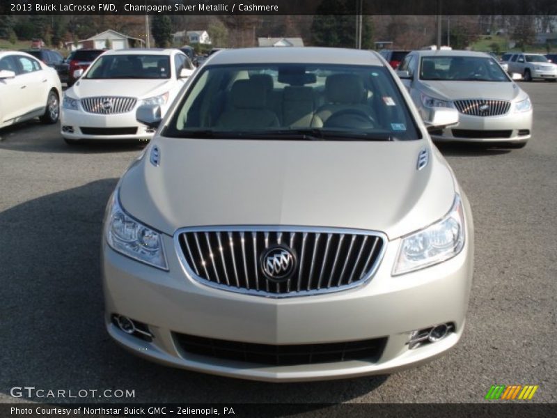 Champagne Silver Metallic / Cashmere 2013 Buick LaCrosse FWD