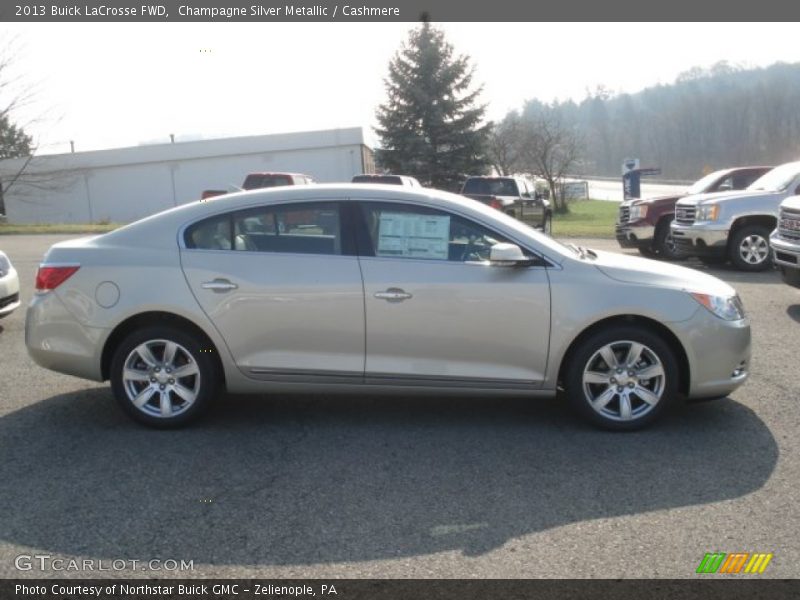 Champagne Silver Metallic / Cashmere 2013 Buick LaCrosse FWD