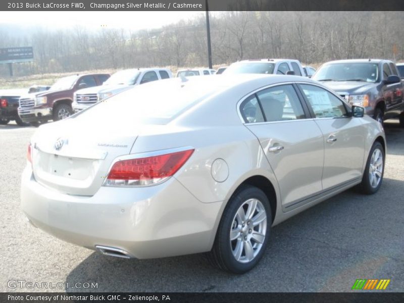 Champagne Silver Metallic / Cashmere 2013 Buick LaCrosse FWD