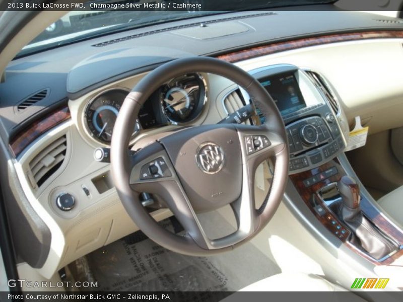 Champagne Silver Metallic / Cashmere 2013 Buick LaCrosse FWD