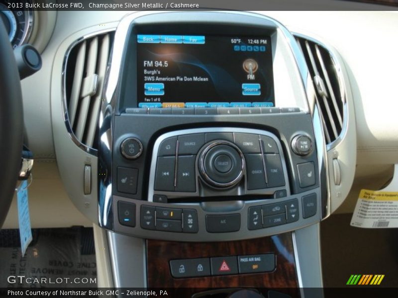Champagne Silver Metallic / Cashmere 2013 Buick LaCrosse FWD
