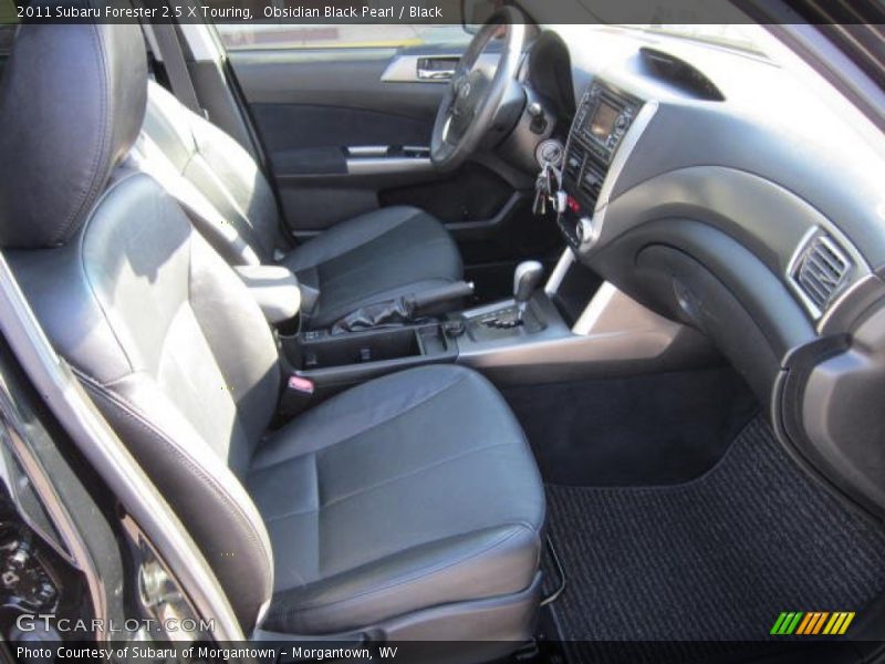 Obsidian Black Pearl / Black 2011 Subaru Forester 2.5 X Touring