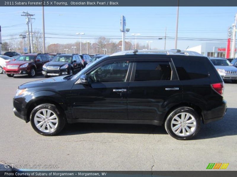 Obsidian Black Pearl / Black 2011 Subaru Forester 2.5 X Touring