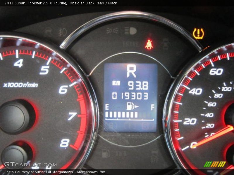 Obsidian Black Pearl / Black 2011 Subaru Forester 2.5 X Touring