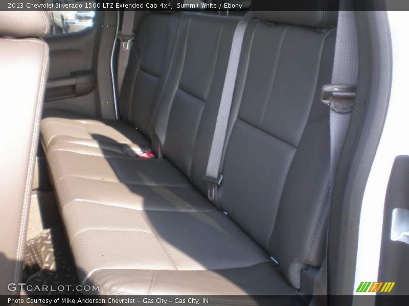 Summit White / Ebony 2013 Chevrolet Silverado 1500 LTZ Extended Cab 4x4