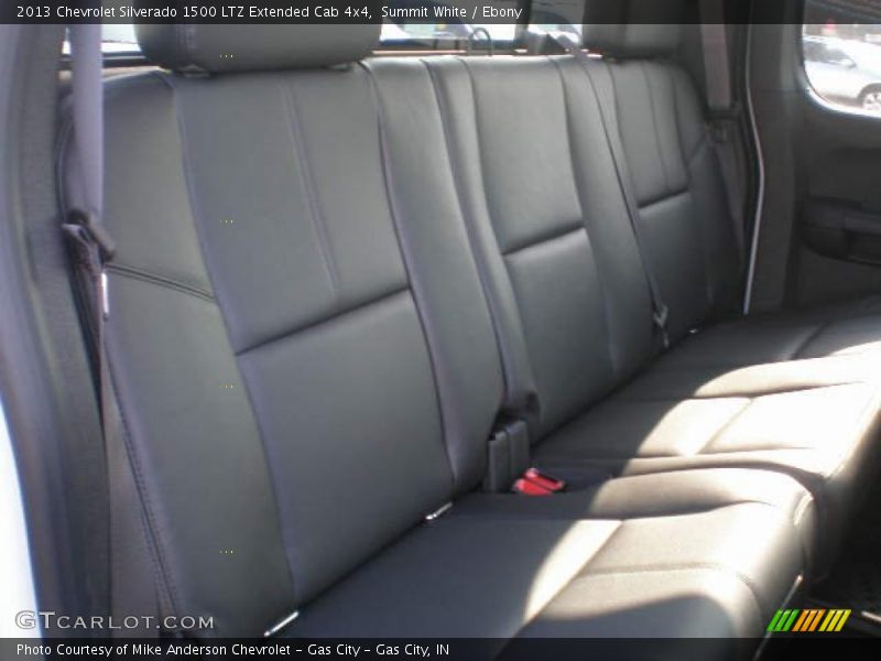 Summit White / Ebony 2013 Chevrolet Silverado 1500 LTZ Extended Cab 4x4