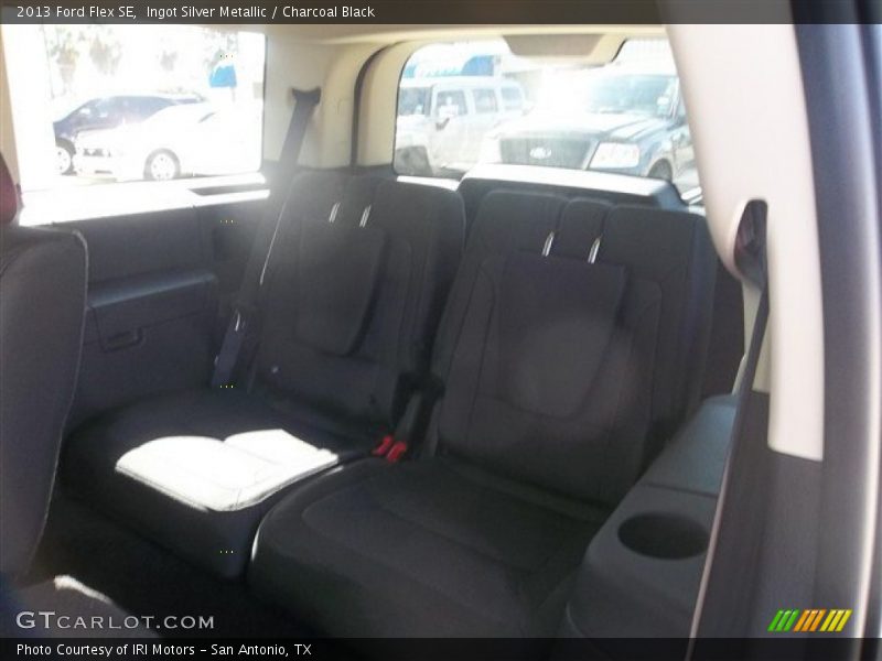 Ingot Silver Metallic / Charcoal Black 2013 Ford Flex SE