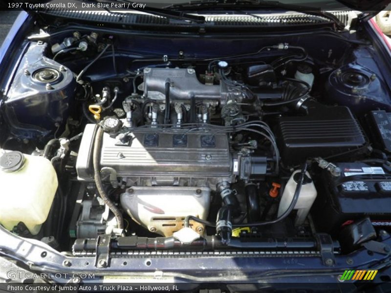  1997 Corolla DX Engine - 1.8 Liter DOHC 16-Valve 4 Cylinder