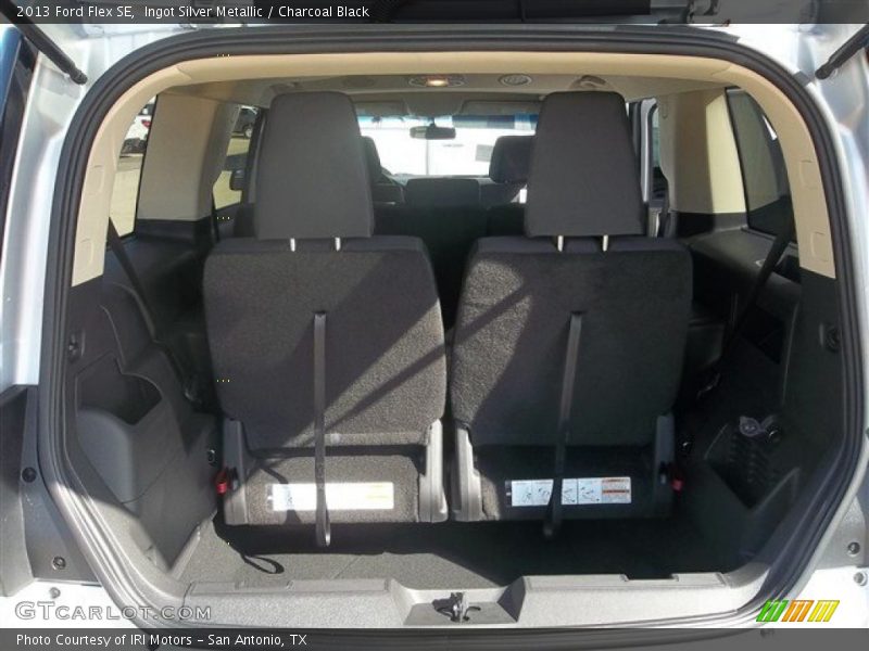 Ingot Silver Metallic / Charcoal Black 2013 Ford Flex SE