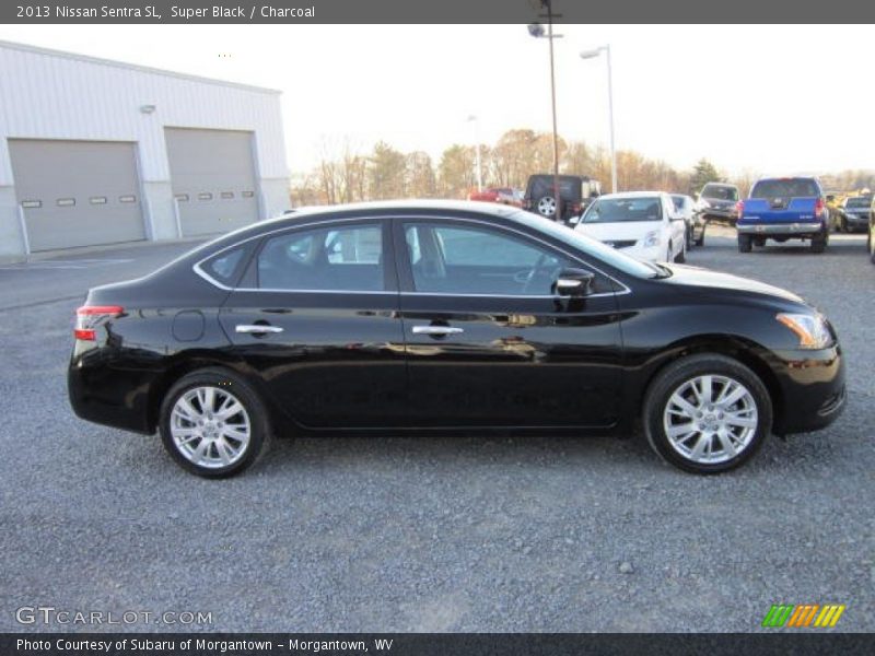 Super Black / Charcoal 2013 Nissan Sentra SL