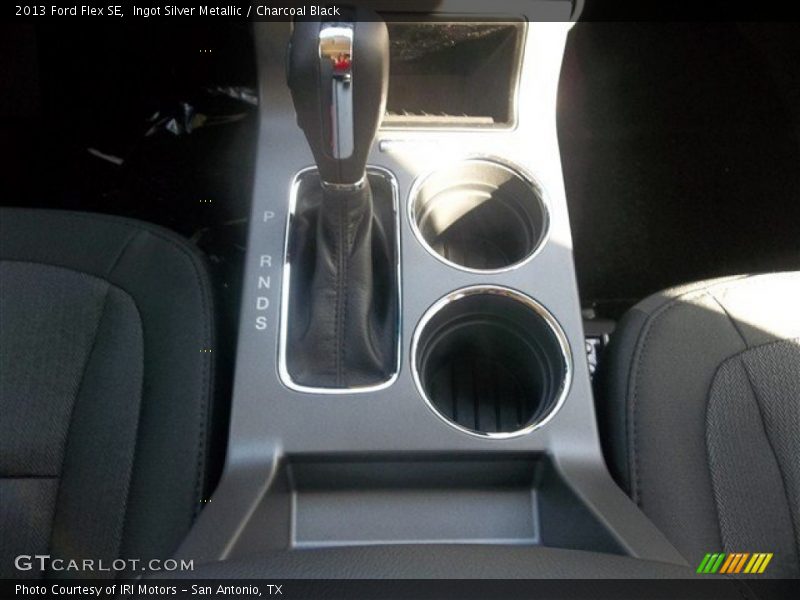Ingot Silver Metallic / Charcoal Black 2013 Ford Flex SE