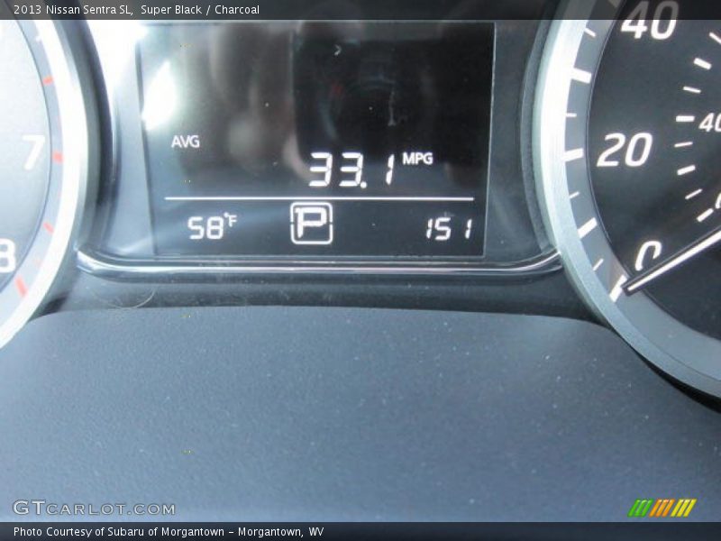 Super Black / Charcoal 2013 Nissan Sentra SL