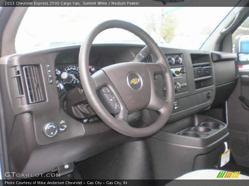 Summit White / Medium Pewter 2013 Chevrolet Express 2500 Cargo Van