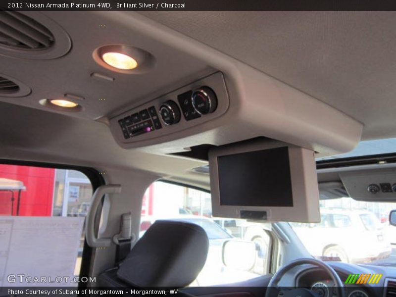 Brilliant Silver / Charcoal 2012 Nissan Armada Platinum 4WD