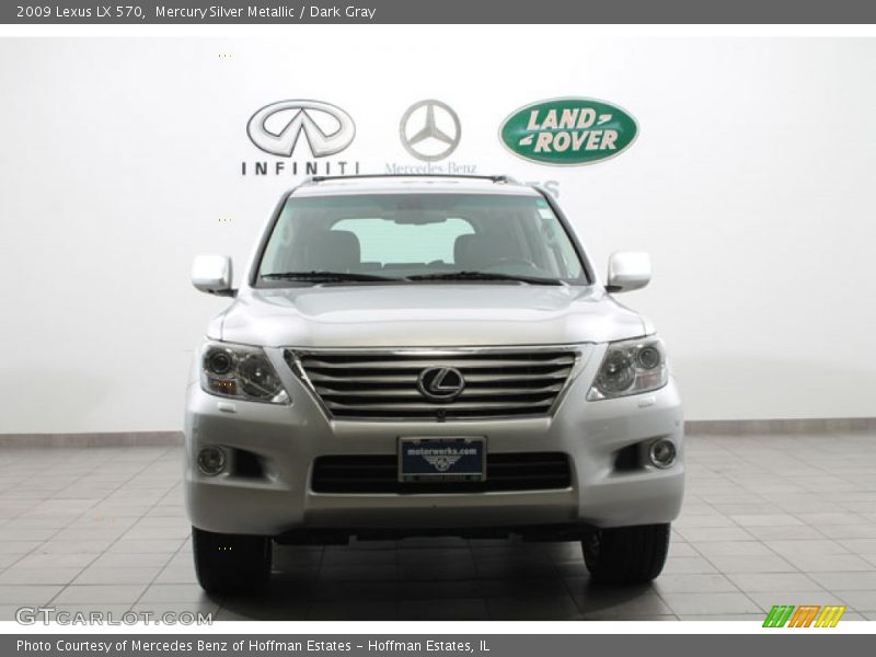 Mercury Silver Metallic / Dark Gray 2009 Lexus LX 570