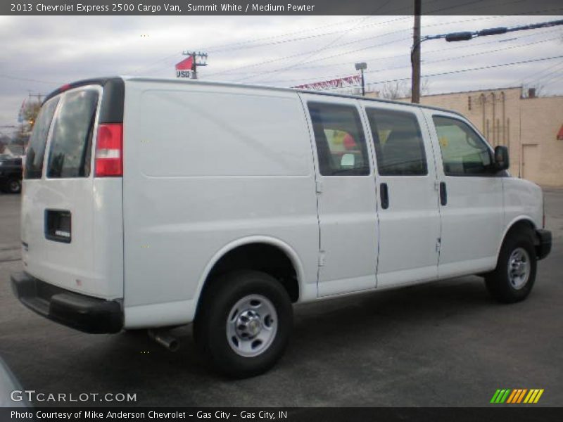 Summit White / Medium Pewter 2013 Chevrolet Express 2500 Cargo Van