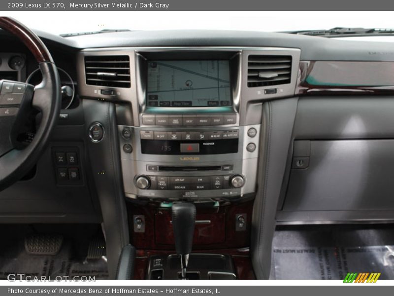 Mercury Silver Metallic / Dark Gray 2009 Lexus LX 570