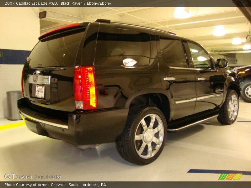 Black Raven / Ebony/Ebony 2007 Cadillac Escalade AWD