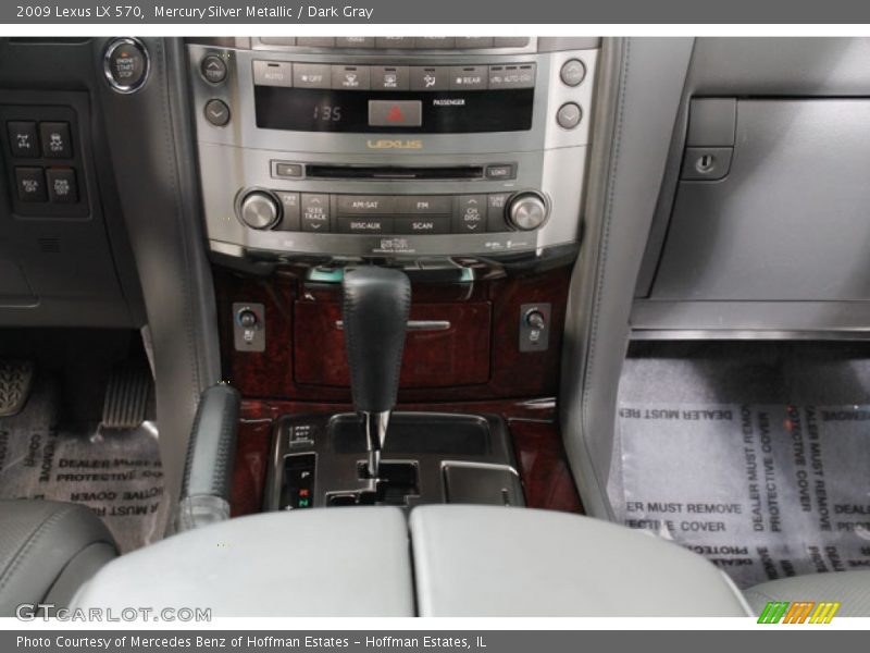 Mercury Silver Metallic / Dark Gray 2009 Lexus LX 570