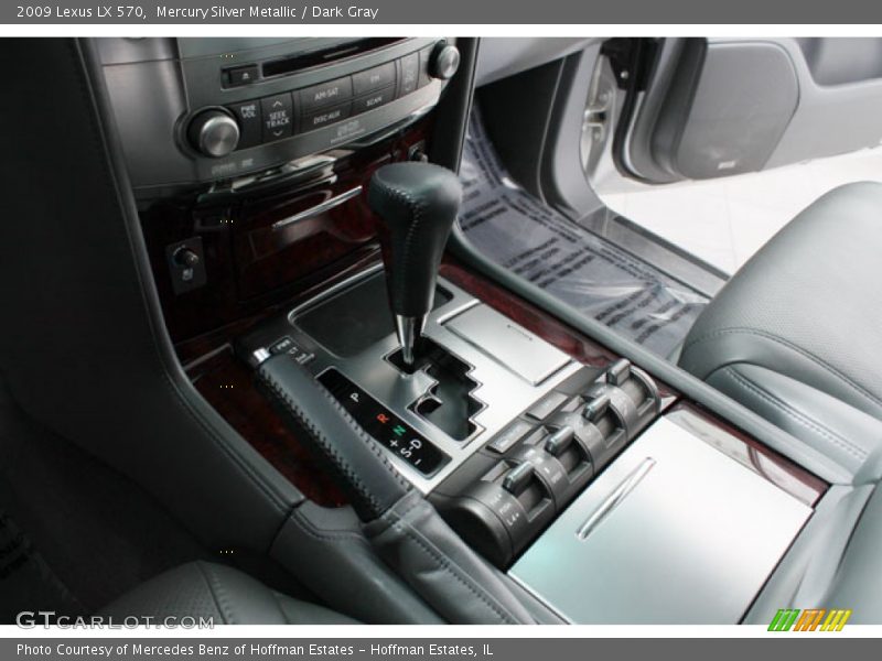 Mercury Silver Metallic / Dark Gray 2009 Lexus LX 570