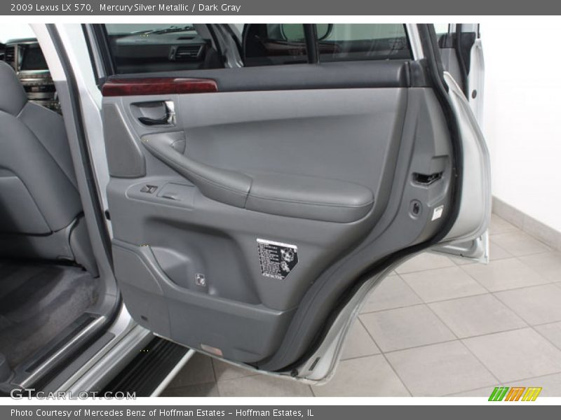 Mercury Silver Metallic / Dark Gray 2009 Lexus LX 570