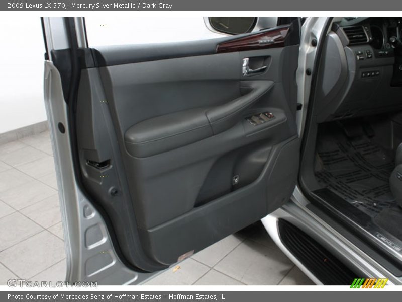 Mercury Silver Metallic / Dark Gray 2009 Lexus LX 570