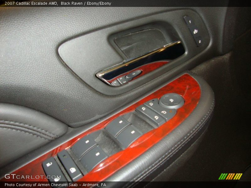 Black Raven / Ebony/Ebony 2007 Cadillac Escalade AWD