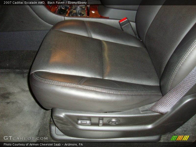 Black Raven / Ebony/Ebony 2007 Cadillac Escalade AWD