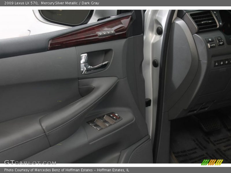 Mercury Silver Metallic / Dark Gray 2009 Lexus LX 570