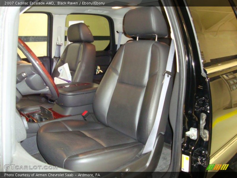 Black Raven / Ebony/Ebony 2007 Cadillac Escalade AWD