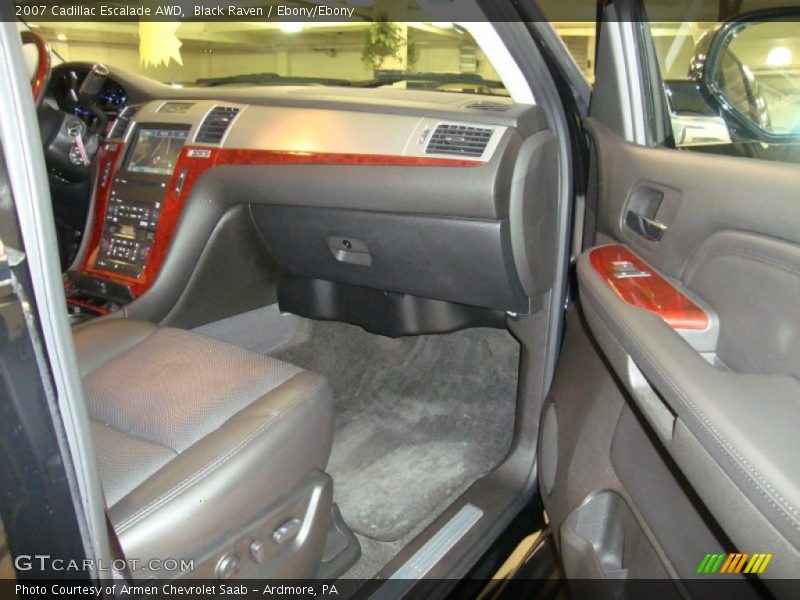 Black Raven / Ebony/Ebony 2007 Cadillac Escalade AWD