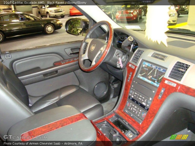 Black Raven / Ebony/Ebony 2007 Cadillac Escalade AWD