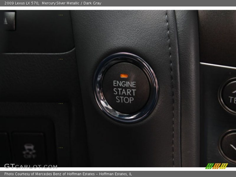 Mercury Silver Metallic / Dark Gray 2009 Lexus LX 570