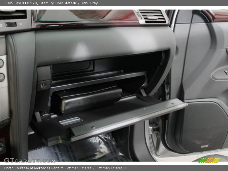 Mercury Silver Metallic / Dark Gray 2009 Lexus LX 570