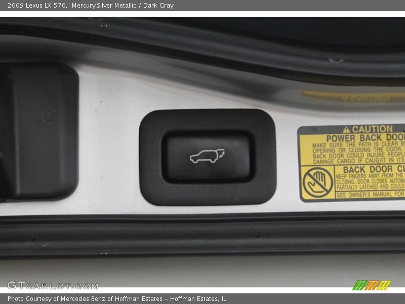 Mercury Silver Metallic / Dark Gray 2009 Lexus LX 570