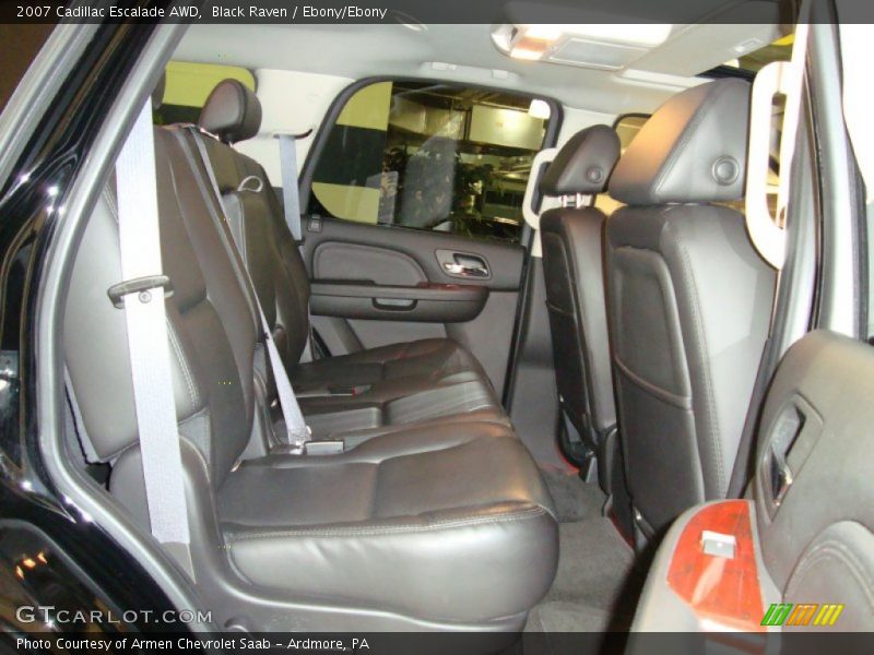 Black Raven / Ebony/Ebony 2007 Cadillac Escalade AWD