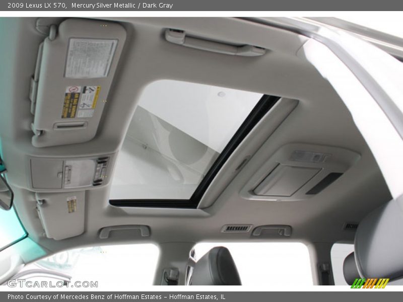 Mercury Silver Metallic / Dark Gray 2009 Lexus LX 570