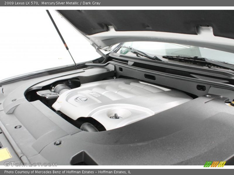 Mercury Silver Metallic / Dark Gray 2009 Lexus LX 570