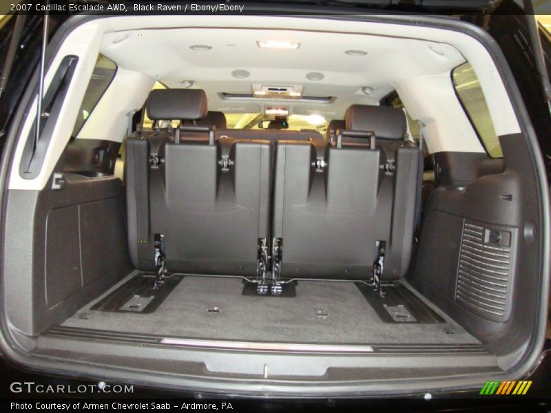Black Raven / Ebony/Ebony 2007 Cadillac Escalade AWD