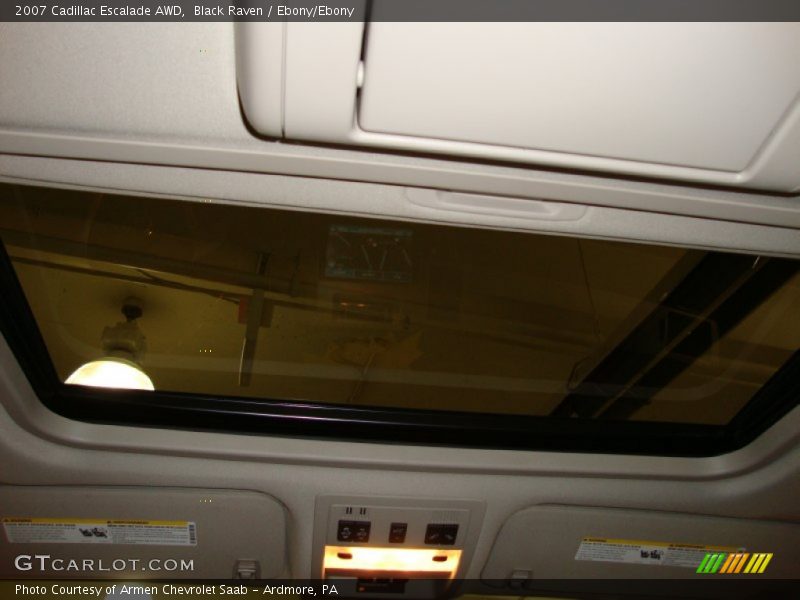 Black Raven / Ebony/Ebony 2007 Cadillac Escalade AWD