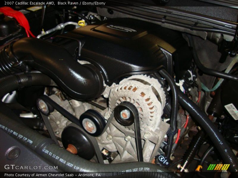 Black Raven / Ebony/Ebony 2007 Cadillac Escalade AWD
