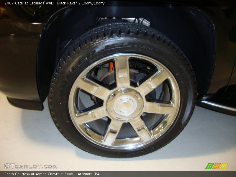 Black Raven / Ebony/Ebony 2007 Cadillac Escalade AWD