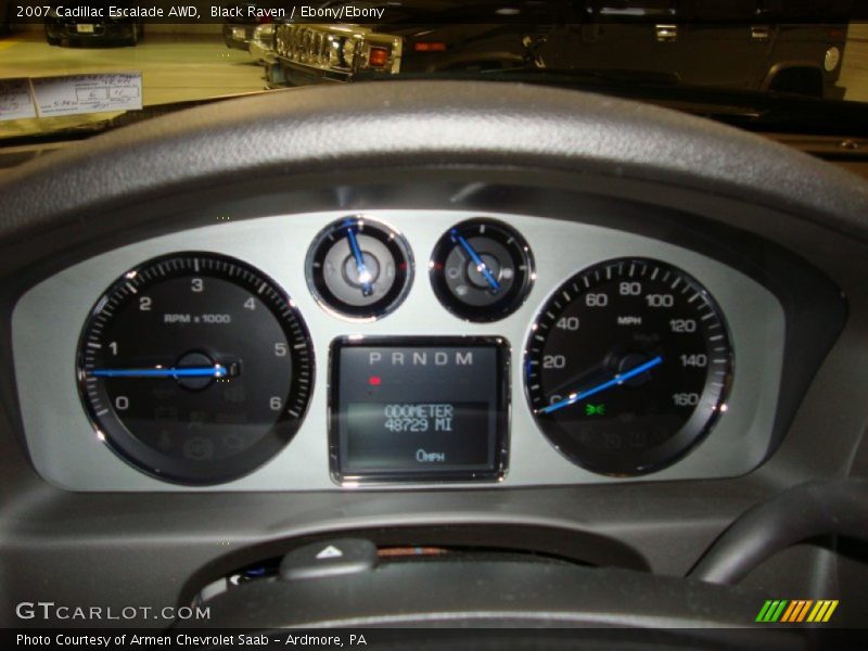 Black Raven / Ebony/Ebony 2007 Cadillac Escalade AWD