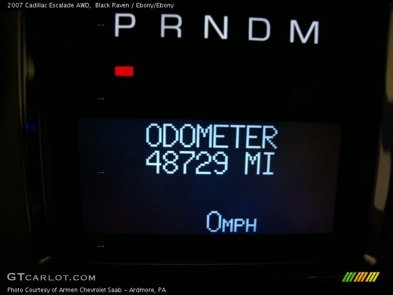Black Raven / Ebony/Ebony 2007 Cadillac Escalade AWD